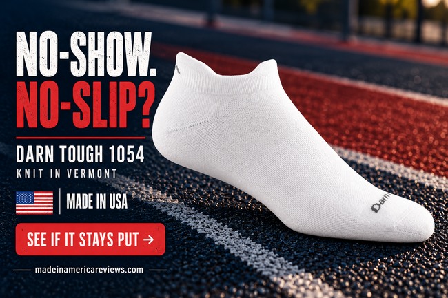 Darn Tough 1054: No-Show, No-Slip?