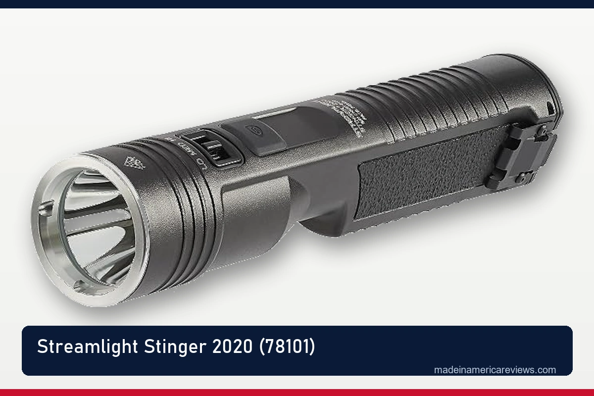 Streamlight Stinger 2020 item 78101 rechargeable flashlight exact-model product plate